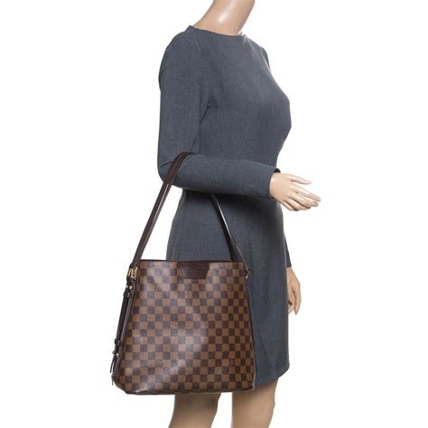 louis vuitton rivington gm damier ebene|Damier Ebene leather handbags.